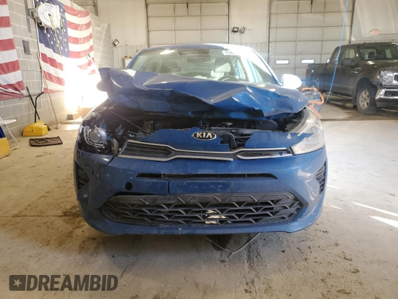 2021 Kia Rio S with VIN 3KPA24AD2ME376655, listed as a Copart auction lot 43050525 with 52,162 mi miles and Salvage Title. Bid and sale history available at carsss.com. Image 5.
