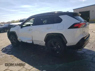 2021 Toyota RAV4 Hybrid XSE with VIN 4T3E6RFV8MU021367, listed as a Copart auction lot 49227505 with 78,772 mi miles and Salvage title. Bid and sale history available at DreamBid. Image 2.