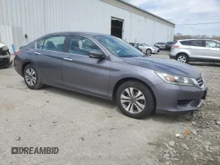 2014 Honda Accord Sedan LX with VIN 1HGCR2F30EA097848, listed as a Copart auction lot 53068055 with 170,012 mi miles and Salvage Title. Bid and sale history available at carsss.com. Image 4.
