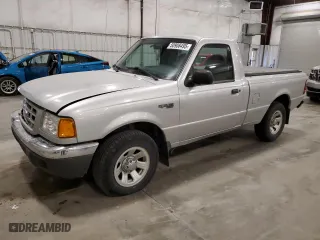 2002 Ford Ranger XL with VIN 1FTYR10D52PB24373, listed as a Copart auction lot 50908495 with 62,282 mi miles and Salvage Title. Bid and sale history available at carsss.com. Image 1.