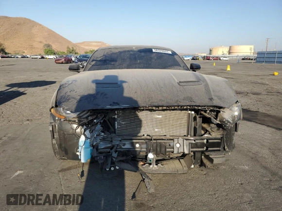 2022 Ford Mustang GT with VIN 1FA6P8CF3N5132593, listed as a Copart auction lot 58328603 with 6,480 mi miles and . Bid and sale history available at DreamBid. Image 5.