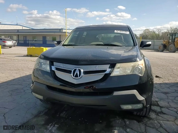 2007 Acura MDX Tech/Entertainment Pkg with VIN 2HNYD28487H539041, listed as a Copart auction lot 52164735 with 178,241 mi miles and Salvage Title. Bid and sale history available at carsss.com. Image 12.