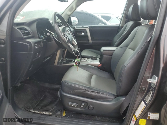 2017 Toyota 4Runner SR5 with VIN JTEZU5JR8H5154469, listed as a Copart auction lot 74082854 with 0 mi miles and Salvage Title. Bid and sale history available at carsss.com. Image 7.
