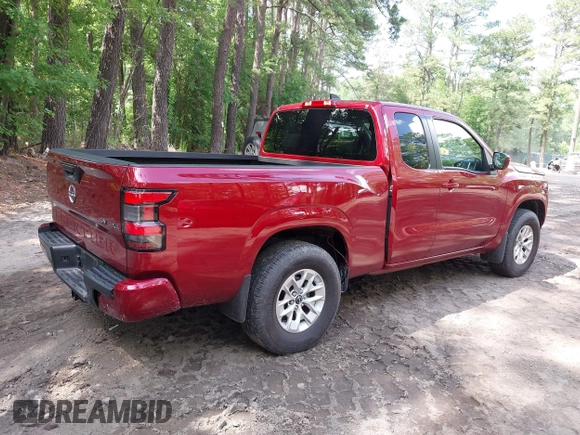 2024 Nissan Frontier SV with VIN 1N6ED1CM8RN608733, listed as a IAAI auction lot 42458774 with 8,871 mi miles and . Bid and sale history available at DreamBid. Image 4.