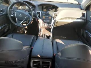 2020 Acura TLX with VIN 19UUB1F35LA017007, listed as a Copart auction lot 84523444 with 55,532 mi miles and Salvage title. Bid and sale history available at DreamBid. Image 8.