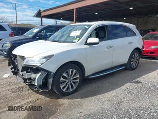 2016 Acura MDX w/Tech with VIN 5FRYD4H43GB014801, listed as a IAAI auction lot 39256120 with 73,769 mi miles. Bid and sale history available at carsss.com. Image 18.