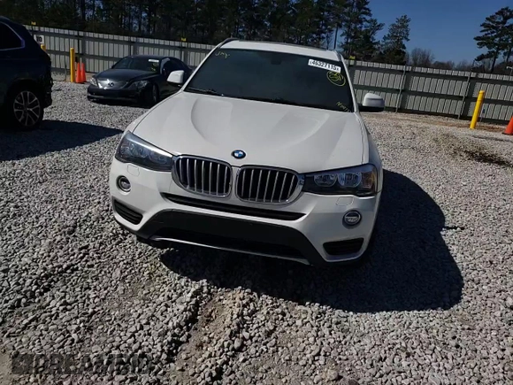 2017 BMW X3 sDrive28i with VIN 5UXWZ7C30H0V91598, listed as a Copart auction lot 46327115 with Not Provided miles and Non Repairable. Bid and sale history available at DreamBid. Image 11.