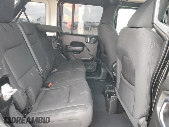 2022 Jeep Wrangler Unlimited Sport with VIN 1C4HJXDG6NW258091, listed as a Copart auction lot 45484735 with 42,534 mi miles and Salvage Title. Bid and sale history available at DreamBid. Image 11.