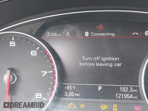2013 Audi A6 Premium Plus with VIN WAUDFAFCXDN025548, listed as a IAAI auction lot 42607045 with 121,954 mi miles and . Bid and sale history available at DreamBid. Image 7.