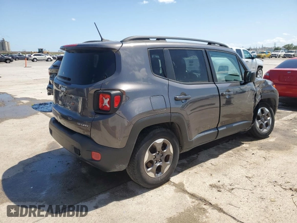 2017 Jeep Renegade Sport with VIN ZACCJAAB9HPF61383, listed as a Copart auction lot 54016175 with 87,598 mi miles and Clean title. Bid and sale history available at DreamBid. Image 3.