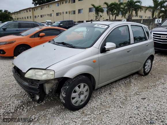 2004 Chevrolet Aveo LS with VIN KL1TJ62664B238614, listed as a Copart auction lot 79637424 with 69,652 mi miles and Salvage Title. Bid and sale history available at carsss.com. Image 1.