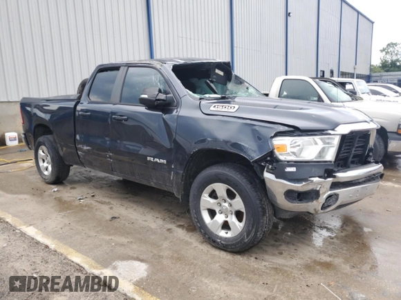 2021 Ram 1500 Big Horn with VIN 1C6SRFBT4MN788919, listed as a Copart auction lot 59775135 with Not provided miles and Non repairable. Bid and sale history available at DreamBid. Image 4.