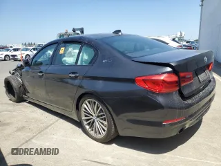 2018 BMW 5 Series 530e with VIN WBAJA9C53JB034157, listed as a Copart auction lot 54392415 with Not provided miles and Salvage title. Bid and sale history available at DreamBid. Image 2.