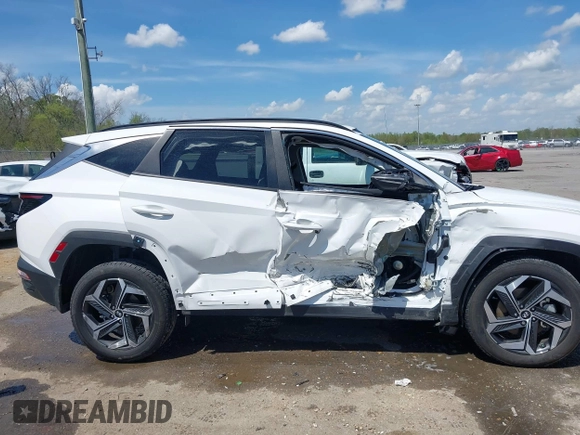 2023 Hyundai Tucson SEL with VIN 5NMJFCAE8PH235724, listed as a IAAI auction lot 41864515 with 18,774 mi miles. Bid and sale history available at carsss.com. Image 13.
