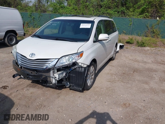2014 Toyota Sienna Limited with VIN 5TDDK3DC0ES091826, listed as a IAAI auction lot 42112113 with 200,255 mi miles and . Bid and sale history available at DreamBid. Image 19.