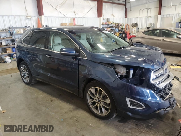 2017 Ford Edge Titanium z VIN 2FMPK4K96HBB55413, wystawiony jako Copart lot #53879345 z przebiegiem 94 529 mil mil oraz Czysty tytuł • Clean title. Historia ofert i sprzedaży dostępna na DreamBid. Obrazek 4.
