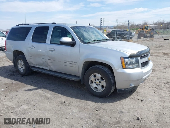 2013 Chevrolet Suburban LT with VIN 1GNSKJE78DR108955, listed as a IAAI auction lot 42004032 with 114,729 mi miles and . Bid and sale history available at DreamBid. Image 1.
