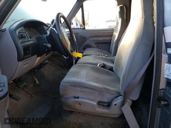 1995 Ford F-150 with VIN 1FTEF15H5SNA99073, listed as a Copart auction lot 79169454 with 147,201 mi miles and Salvage Title. Bid and sale history available at carsss.com. Image 7.