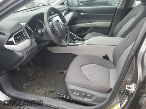 2020 Toyota Camry LE with VIN 4T1C11AKXLU990227, listed as a Copart auction lot 54659915 with 44,435 mi miles and Salvage Title. Bid and sale history available at DreamBid. Image 7.