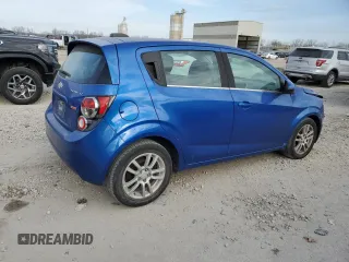 2016 Chevrolet Sonic LT with VIN 1G1JC6SB3G4126233, listed as a Copart auction lot 84886084 with 84,688 mi miles and Salvage Title. Bid and sale history available at carsss.com. Image 3.