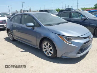 2024 Toyota Corolla LE with VIN 5YFB4MDE7RP102103, listed as a IAAI auction lot 41984475 with 26,137 mi miles. Bid and sale history available at carsss.com. Image 1.