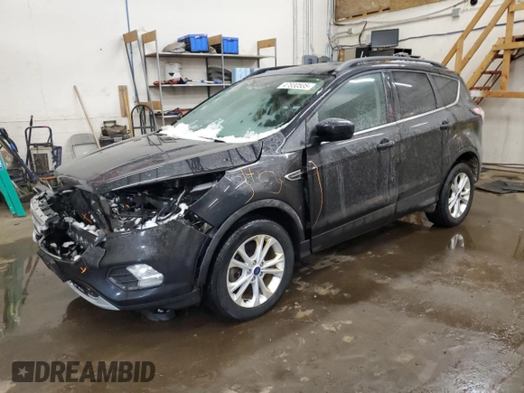 2018 Ford Escape SE with VIN 1FMCU9GDXJUC35641, listed as a Copart auction lot 47830535 with 111,544 mi miles and Salvage Title. Bid and sale history available at carsss.com. Image 1.