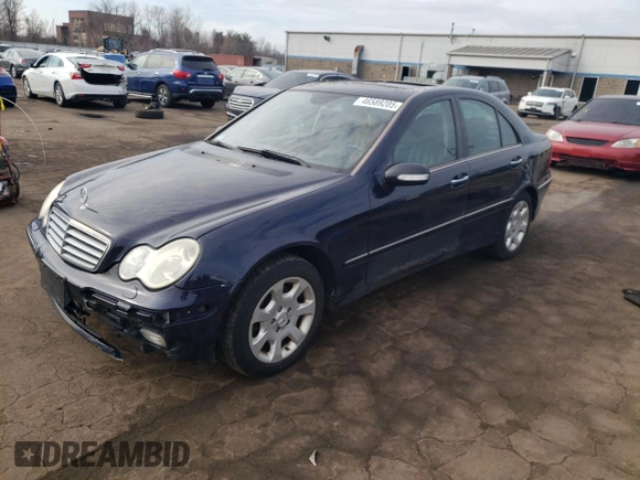 2006 Mercedes-Benz C 280 Luxury with VIN WDBRF92H66F809018, listed as a Copart auction lot 46589205 with 170,541 mi miles and Salvage Title. Bid and sale history available at DreamBid. Image 1.