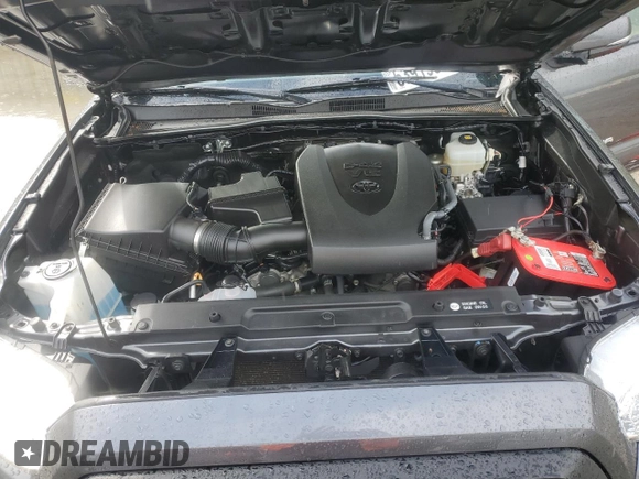 2019 Toyota Tacoma SR with VIN 3TMCZ5AN7KM237563, listed as a Copart auction lot 53919355 with 65,392 mi miles and Salvage title. Bid and sale history available at DreamBid. Image 11.