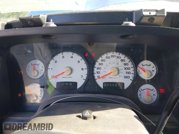 2002 Dodge 1500 with VIN 1D7HA16K52J235141, listed as a IAAI auction lot 42223197 with 181,818 mi miles and . Bid and sale history available at DreamBid. Image 7.