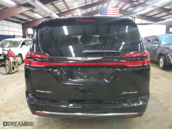 2024 Chrysler Pacifica Hybrid Select with VIN 2C4RC1S77RR137681, listed as a Copart auction lot 46228895 with NaN miles and Salvage Title. Bid and sale history available at carsss.com. Image 6.