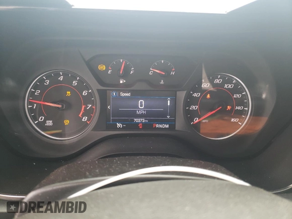 2019 Chevrolet Camaro 2LT with VIN 1G1FD1RX2K0150546, listed as a Copart auction lot 44553425 with 70,373 mi miles and Salvage Title. Bid and sale history available at carsss.com. Image 9.