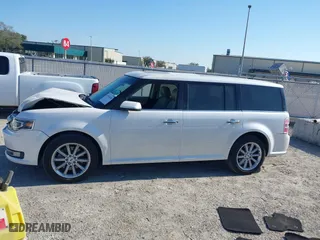 2017 Ford Flex Limited with VIN 2FMGK5D81HBA13240, listed as a IAAI auction lot 41694206 with 113,356 mi miles. Bid and sale history available at carsss.com. Image 14.