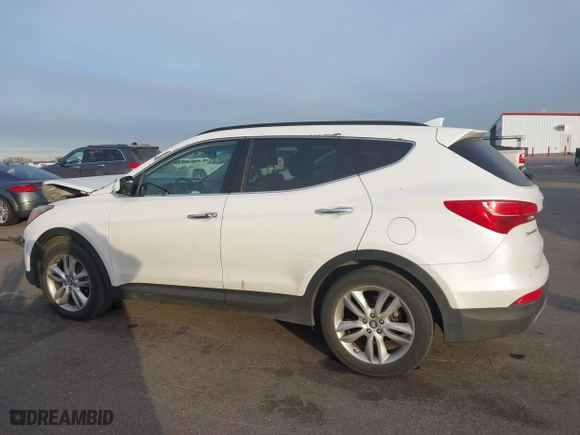 2013 Hyundai Santa Fe 2.0T Sport with VIN 5XYZUDLAXDG005245, listed as a IAAI auction lot 41276069 with 125,339 mi miles. Bid and sale history available at carsss.com. Image 14.