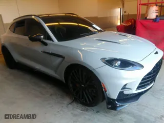 2023 Aston Martin DBX 707 with VIN SD7VUJBW2PTV05712, listed as a IAAI auction lot 40673188 with 4,702 mi miles. Bid and sale history available at carsss.com. Image 1.