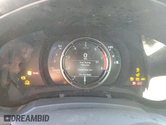 2021 Lexus IS 350 F Sport with VIN JTHGZ1B22M5038927, listed as a Copart auction lot 53888735 with 53,439 mi miles and Salvage title. Bid and sale history available at DreamBid. Image 9.