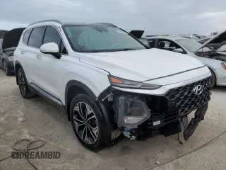 2019 Hyundai Santa Fe Limited z VIN 5NMS5CAA6KH024177, wystawiony jako Copart lot #75349144 z przebiegiem 67 804 mil mil oraz Nie do naprawy • Non repairable. Historia ofert i sprzedaży dostępna na DreamBid. Obrazek 4.
