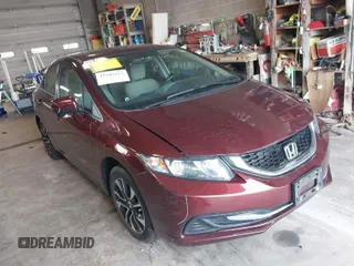 2014 Honda Civic Sedan EX with VIN 19XFB2F85EE017310, listed as a IAAI auction lot 41949163 with 151,121 mi miles. Bid and sale history available at carsss.com. Image 1.