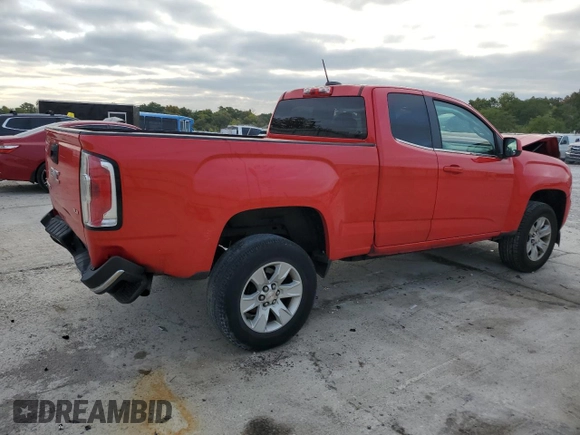 2015 GMC Canyon 2WD SLE with VIN 1GTH5BEA6F1142406, listed as a Copart auction lot 72416354 with 121,670 mi miles and Salvage Title. Bid and sale history available at carsss.com. Image 3.