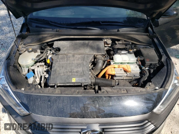 2019 Hyundai Ioniq Blue with VIN KMHC65LCXKU171182, listed as a Copart auction lot 62520065 with 146,180 mi miles and Salvage title. Bid and sale history available at DreamBid. Image 11.