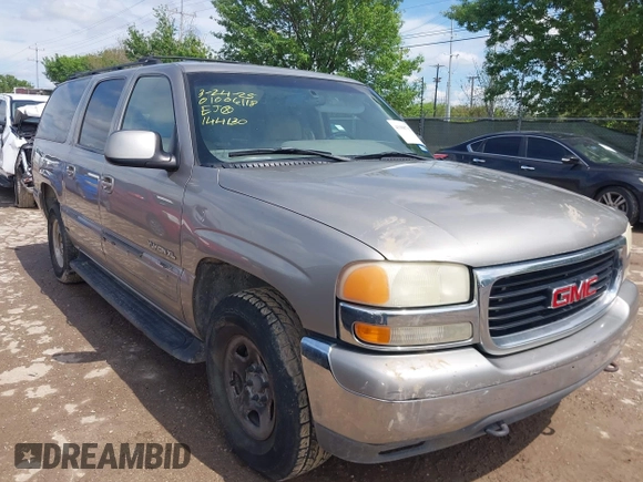 2001 GMC Yukon XL SLE with VIN 3GKFK16T01G144130, listed as a IAAI auction lot 41908702 with 263,081 mi miles. Bid and sale history available at carsss.com. Image 1.
