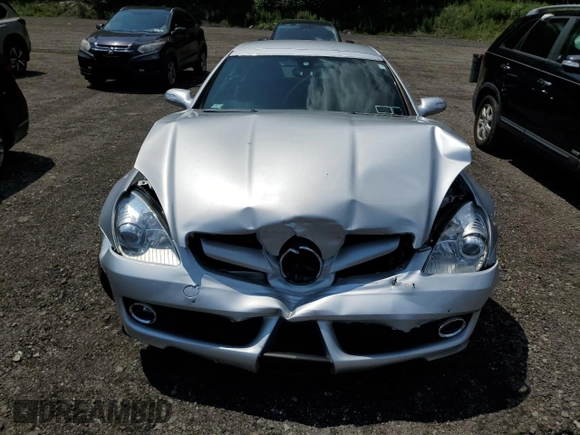 2006 Mercedes-Benz SLK 280 with VIN WDBWK54F66F107123, listed as a Copart auction lot 62306965 with 70,880 mi miles and Salvage title. Bid and sale history available at DreamBid. Image 5.