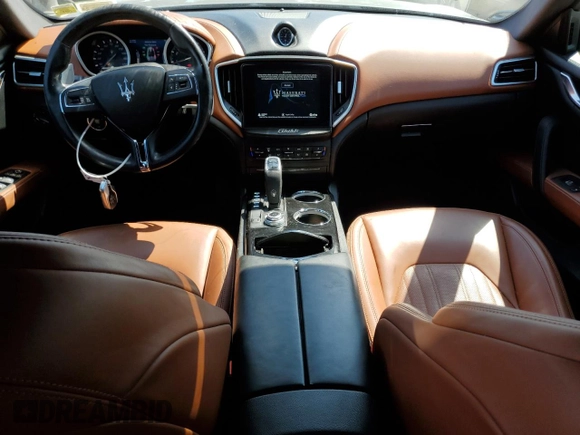 2019 Maserati Ghibli S Q4 GranLusso with VIN ZAM57YTL2K1309855, listed as a Copart auction lot 70747164 with 38,614 mi miles and Salvage Title. Bid and sale history available at carsss.com. Image 8.