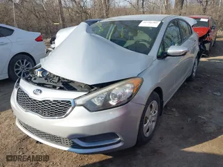 2016 Kia Forte LX with VIN KNAFK4A67G5555214, listed as a IAAI auction lot 41716203 with 148,207 mi miles. Bid and sale history available at carsss.com. Image 18.