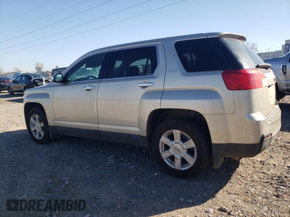 2013 GMC Terrain SLE with VIN 2GKALMEK6D6176257, listed as a Copart auction lot 48582635 with 124,226 mi miles and Salvage Title. Bid and sale history available at DreamBid. Image 2.