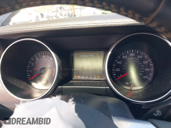 2019 Ford Mustang EcoBoost with VIN 1FA6P8TH4K5195697, listed as a IAAI auction lot 42249316 with 111,638 mi miles and . Bid and sale history available at DreamBid. Image 7.