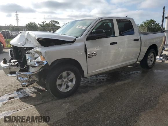 2023 Ram 1500 SLT z VIN 1C6RR6LG7PS533834, wystawiony jako Copart lot #57865545 z przebiegiem 45 449 mil mil oraz Nie do naprawy • Non repairable. Historia ofert i sprzedaży dostępna na DreamBid. Obrazek 1.