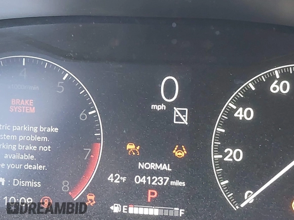 2024 Honda HR-V Sport with VIN 3CZRZ2H55RM754928, listed as a IAAI auction lot 41276974 with 41,237 mi miles and . Bid and sale history available at DreamBid. Image 7.