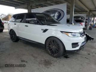 2017 Land Rover Range Rover Sport SE with VIN SALWG2FV7HA141831, listed as a Copart auction lot 56685545 with 61,361 mi miles and Salvage title. Bid and sale history available at DreamBid. Image 4.
