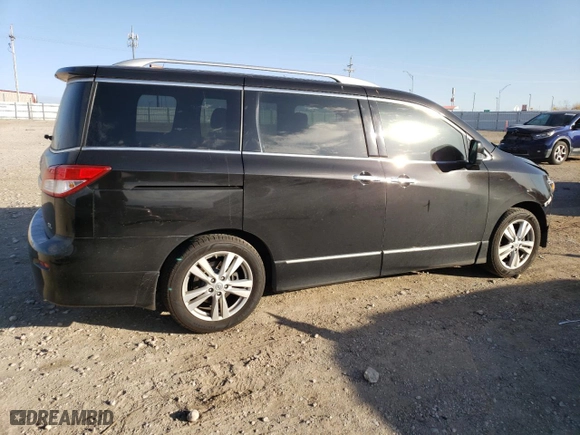 2016 Nissan Quest SV with VIN JN8AE2KP0G9153371, listed as a Copart auction lot 75658123 with 74,384 mi miles. Bid and sale history available at carsss.com. Image 3.