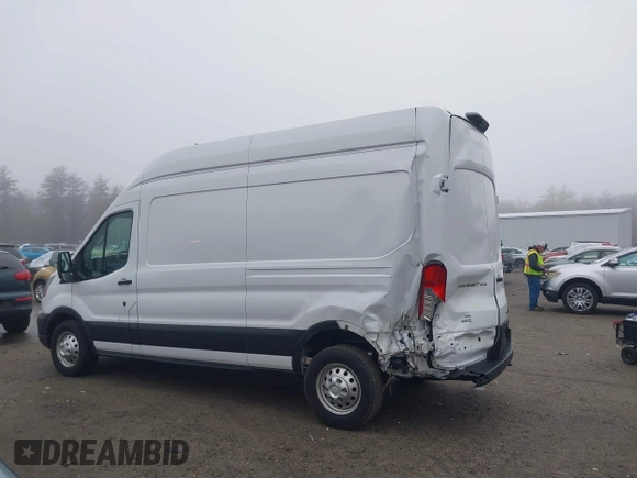 2022 Ford Transit Cargo with VIN 1FTBR2X83NKA80895, listed as a IAAI auction lot 41905179 with 45,241 mi miles and . Bid and sale history available at DreamBid. Image 14.